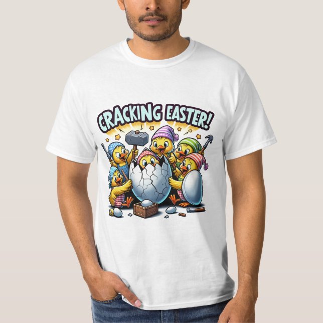 Camiseta Cracking Easter Fun (Anverso)