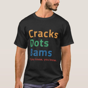 Camiseta Cracks Dots Bams, es Mahjong Time Mahjong Social C