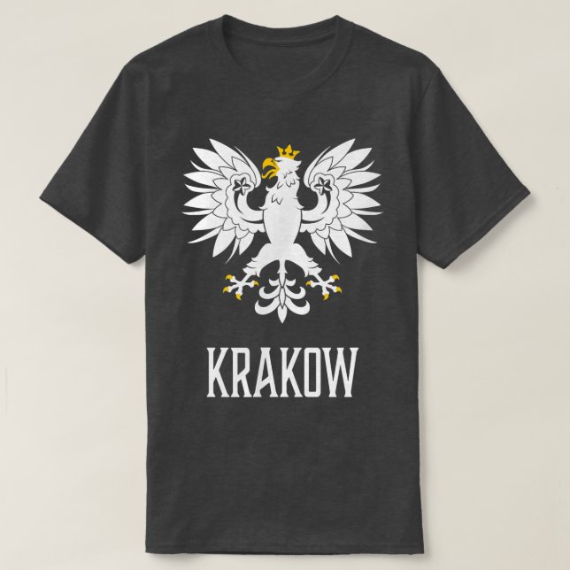 Camiseta Cracovia, Polonia - Polska polaca (Diseño del anverso)