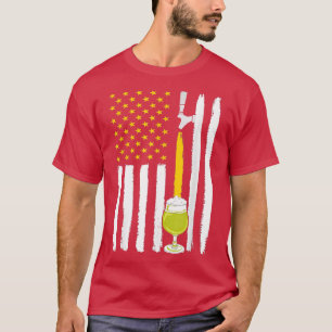 Camiseta Craft Beer Bandera Estadounidense Usa , 4 de julio