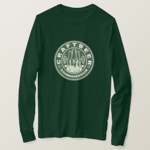 Camiseta Craft Beer Connoisseur Green