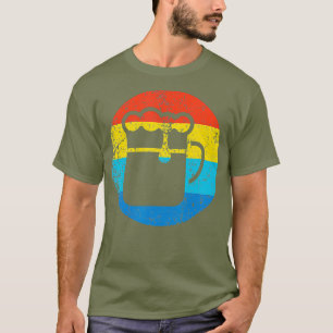 Camiseta Craft Beer Drinker Beer Glass Retro Estilo de los 