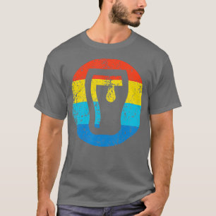 Camiseta Craft Beer Drinker Beer Glass Retro Estilo de los 
