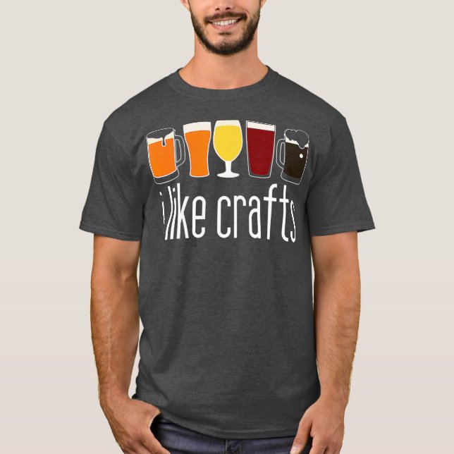 Camiseta Craft Beer Drinker divertida - Noche de naves (Anverso)