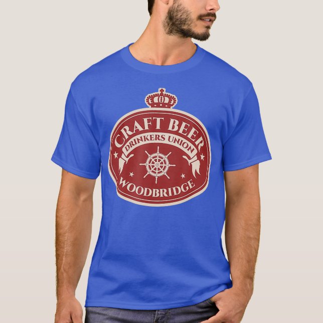 Camiseta Craft Beer Drinkers Union Woodbridge - Brew (Anverso)