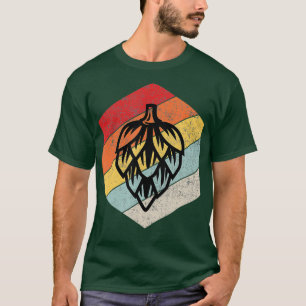 Camiseta Craft Beer Hops Vintage Retro