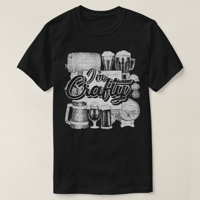 Camiseta craft beer lover (Diseño del anverso)