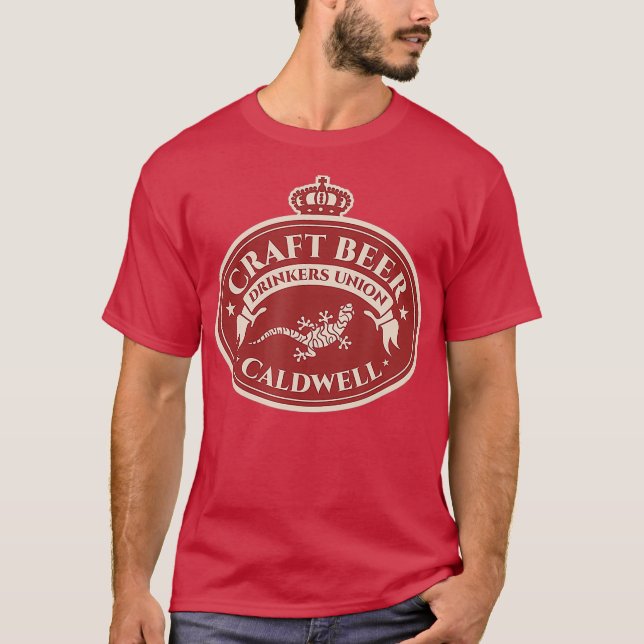 Camiseta Craft Beer Lover - Caldwell Idaho (Anverso)