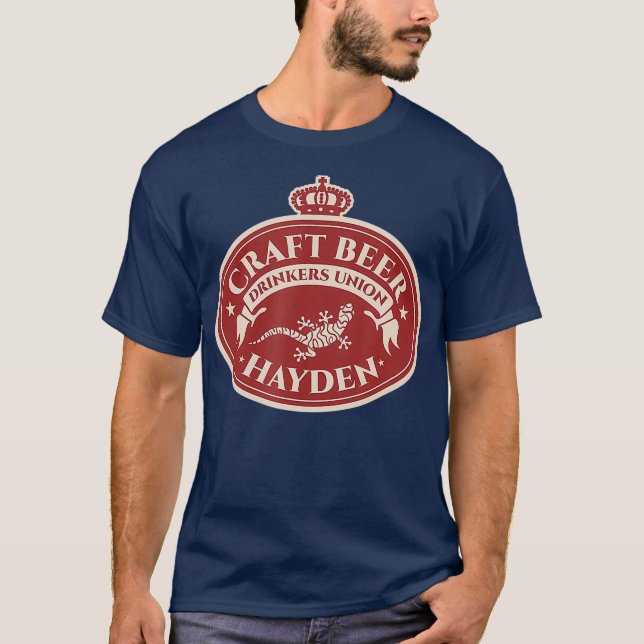 Camiseta Craft Beer Lover - Hayden Idaho (Anverso)