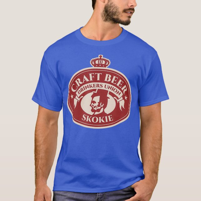 Camiseta Craft Beer Lover - Skokie Illinois (Anverso)