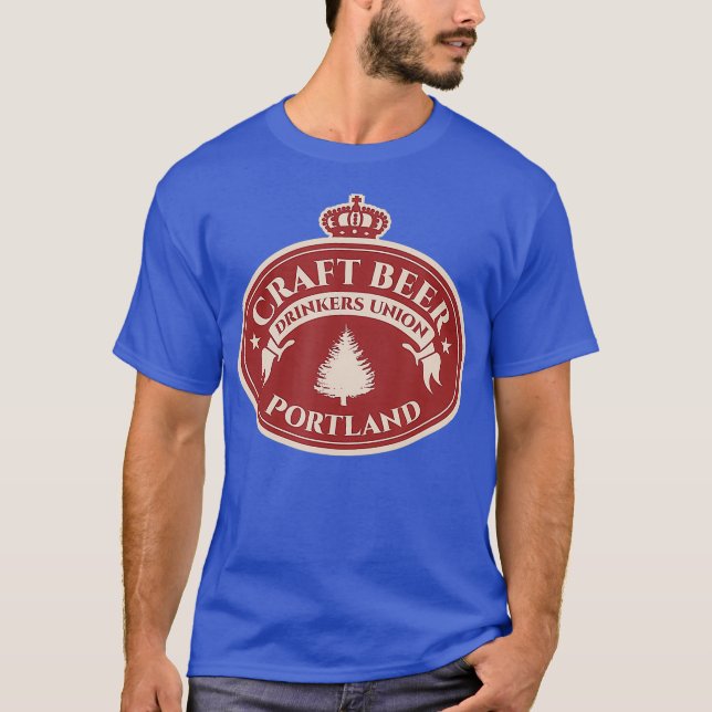 Camiseta Craft Beer Lovers Portland Oregon (Anverso)