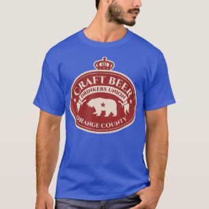 Camiseta Craft Beer Lovers Shirt - Condado de Naranja