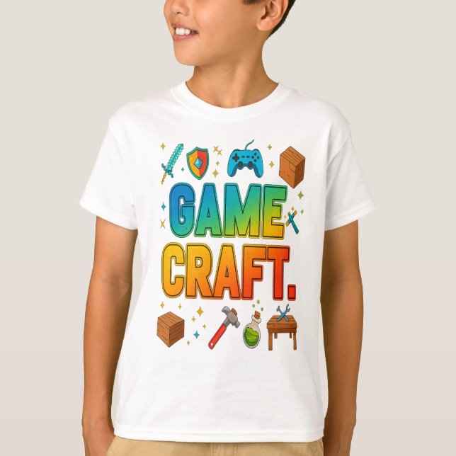 Camiseta Craft Retro Gamer T-Shirt (Anverso)