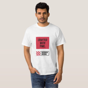 Camiseta Crafted With Time