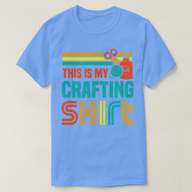 Camiseta Crafter 1, un curioso aficionado a la narración ar (Diseño del anverso)