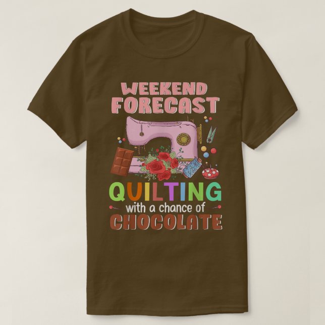 Camiseta Crafter Seamstress Q (Diseño del anverso)