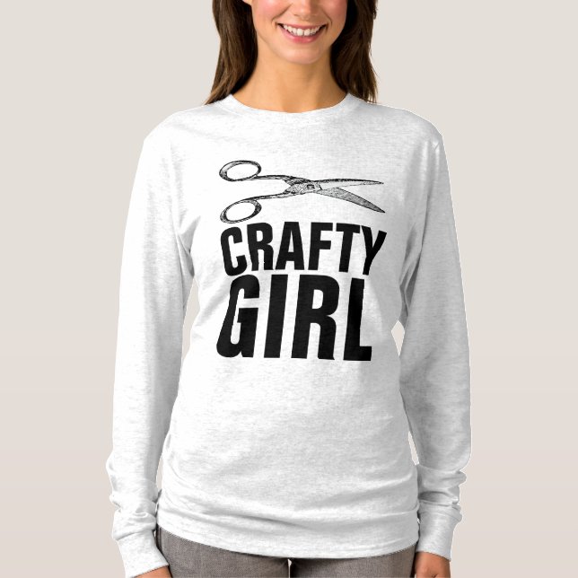 Camiseta CRAFTY CHICA T-Shirts (Anverso)