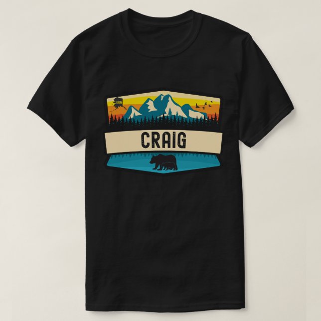 Camiseta Craig, Alaska (Diseño del anverso)
