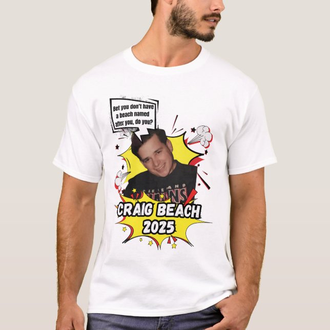 Camiseta Craig Beach 2025 - Craig (Anverso)