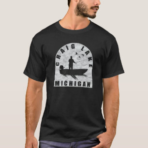 Camiseta Craig Lake Fishing Michigan