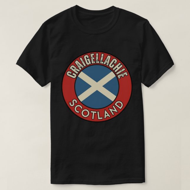 Camiseta Craigellachie, Escocia (Diseño del anverso)