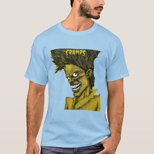 Camiseta Cramps Mala Música Para Las Personas Malas6 (Anverso)