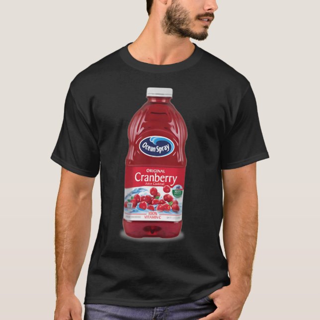 Camiseta Cranberry de pulverización oceánica (Anverso)