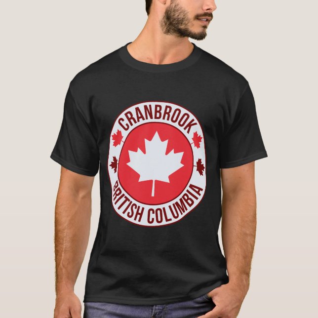 Camiseta Cranbrook, Canada City T-Shirt | Travel & Hometown (Anverso)