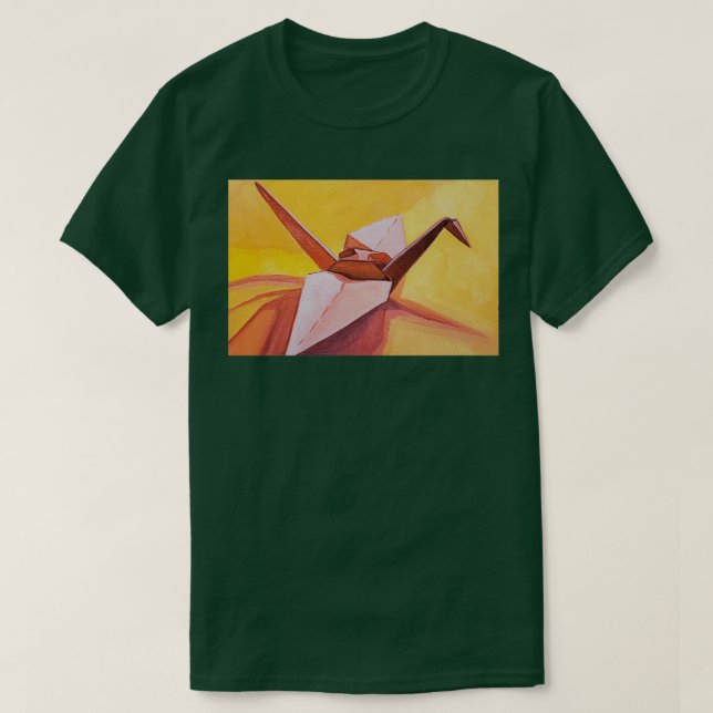 Camiseta Crane cálido (Diseño del anverso)