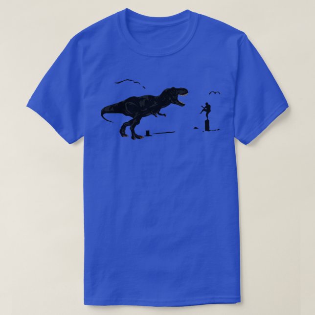Camiseta Crane Kick TRex (Diseño del anverso)
