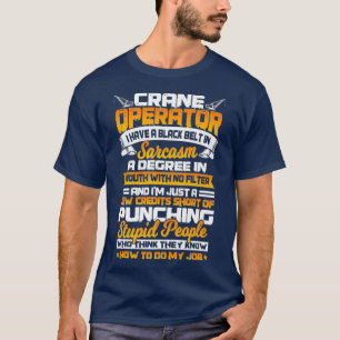 Camiseta Crane Operator Gifts Funny Hook Oper8r Premium