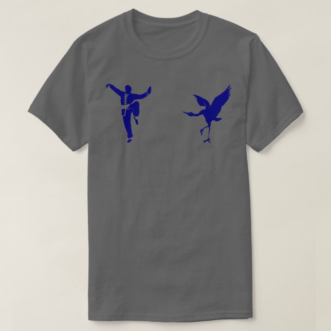 Camiseta Crane Style Kung Fu (Diseño del anverso)