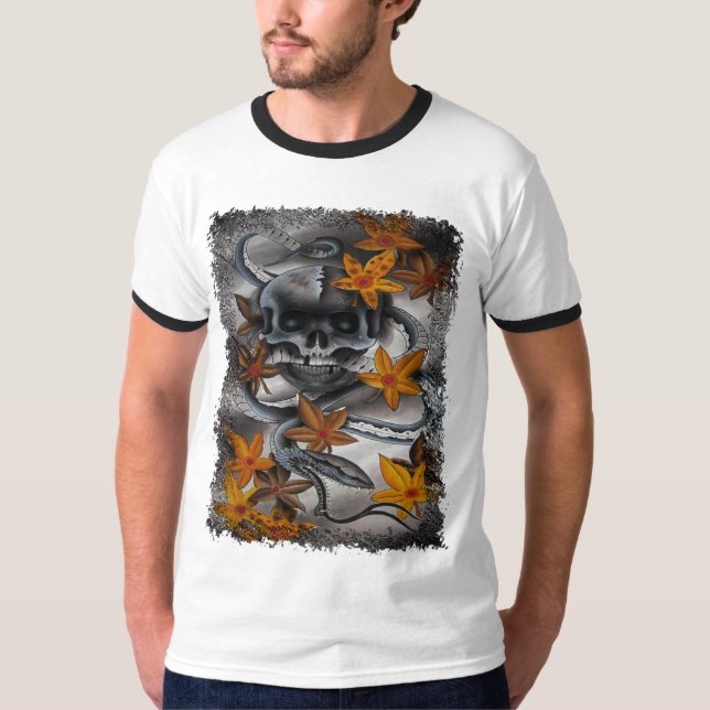 Camiseta cráneo (Anverso)