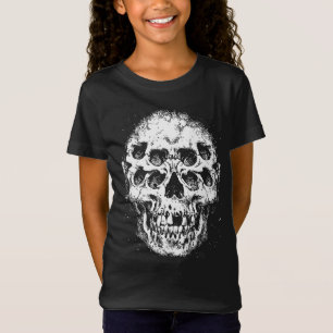 Camiseta Cráneo abstracto con múltiples ojos
