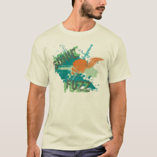 Camiseta Cráneo anaranjado