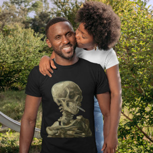 Camiseta Cráneo con cigarrillo encendido de Vincent van Gog