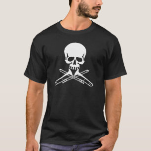 Camiseta Cráneo con los Trombones como bandera pirata