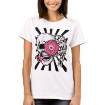 Cráneo con un ojo de donut