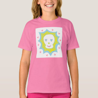Camiseta Cráneo de amor feliz