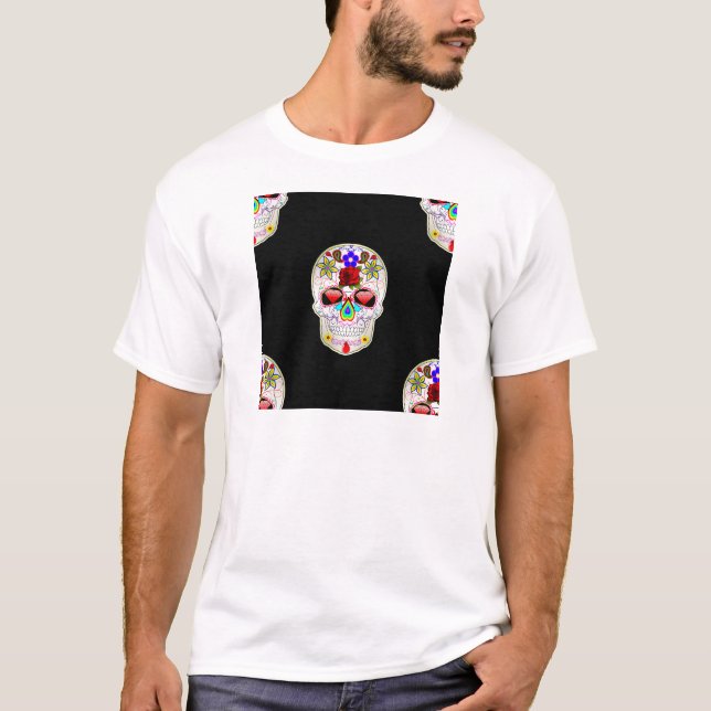 Camiseta cráneo de azúcar (Anverso)