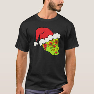 Camiseta Cráneo de azúcar de Santa