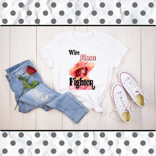 Camiseta Cráneo de azúcar rosa y Bonito