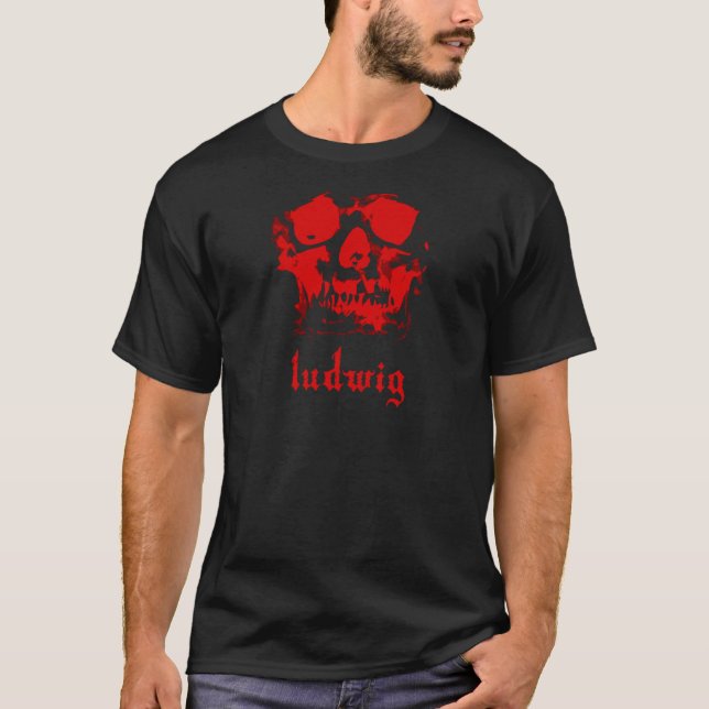 Camiseta Cráneo de BEETHOVEN (Anverso)