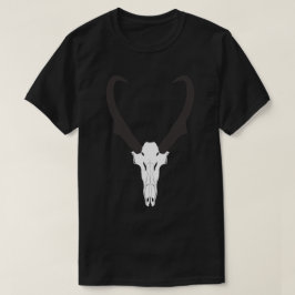 Camiseta Cráneo de berrendo personalizable