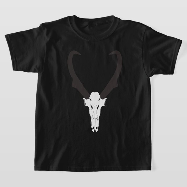 Camiseta Cráneo de berrendo personalizable (Distribución)