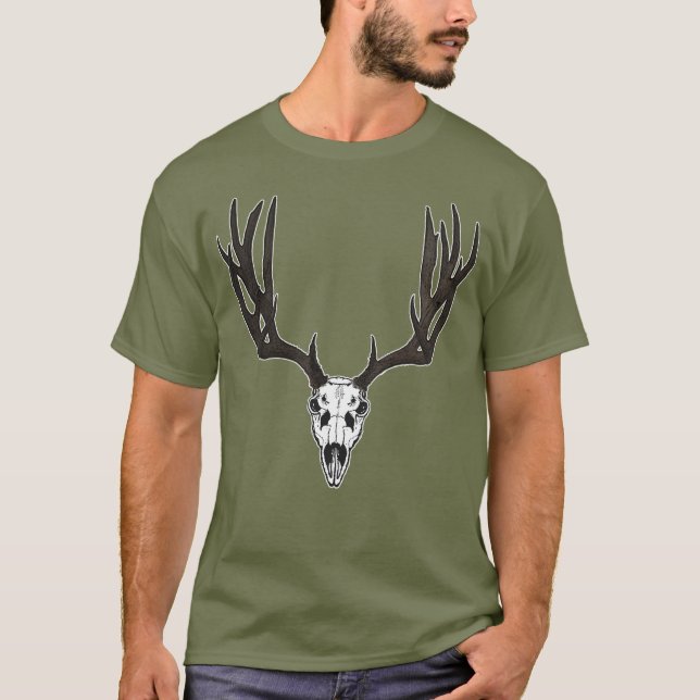 Camiseta Cráneo de Big Buck 2024 2a (Anverso)