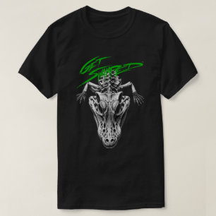 Camiseta Cráneo de caimán inundado 1