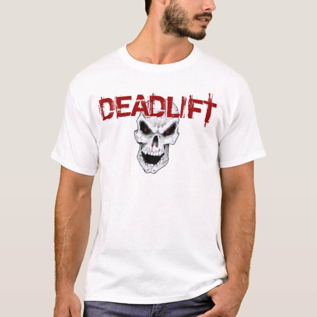 Camiseta Cráneo de Deadlift (Anverso)