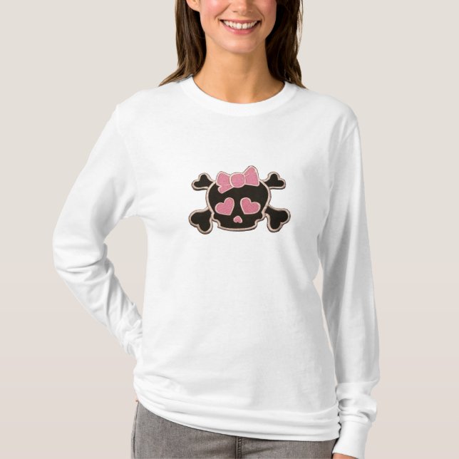 Camiseta Cráneo de Emo (Anverso)