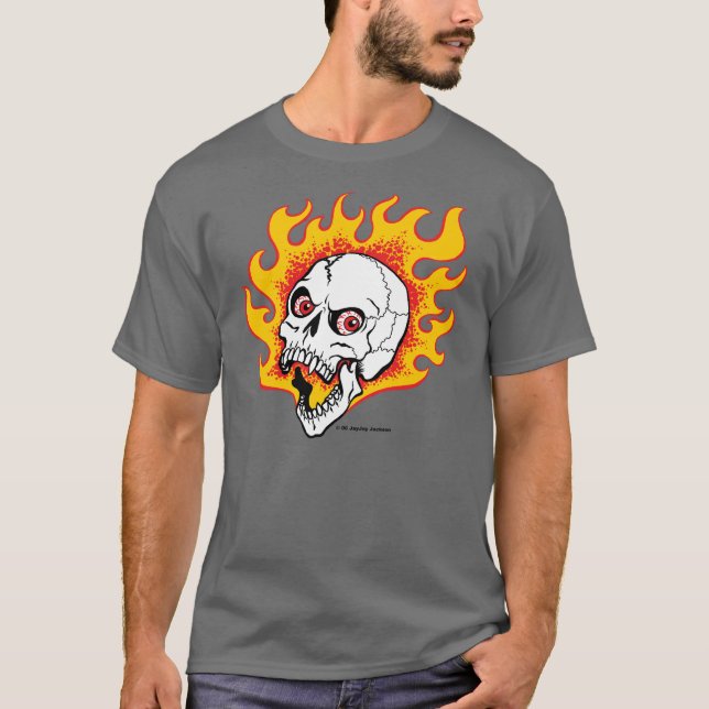 Camiseta Cráneo de Flamey (Anverso)